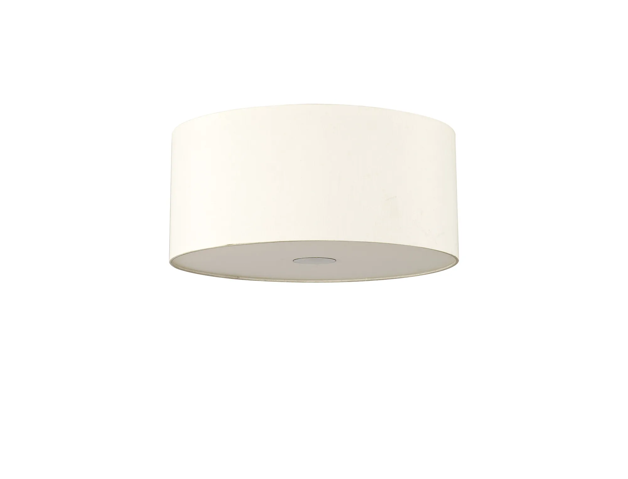 Baymont 40cm Flush 3 Light Ivory Pearl, Frosted/AB Diffuser DK1076  Deco Baymont WH IV